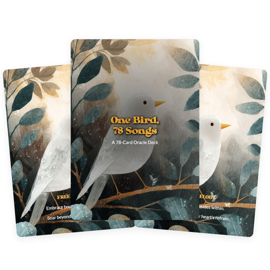 One Bird, 78 Songs - Oracle Cards
