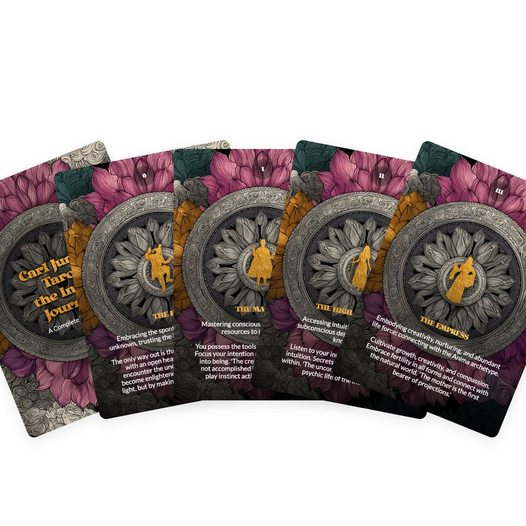 Carl Jung Journey through the Arcana - Tarot cards