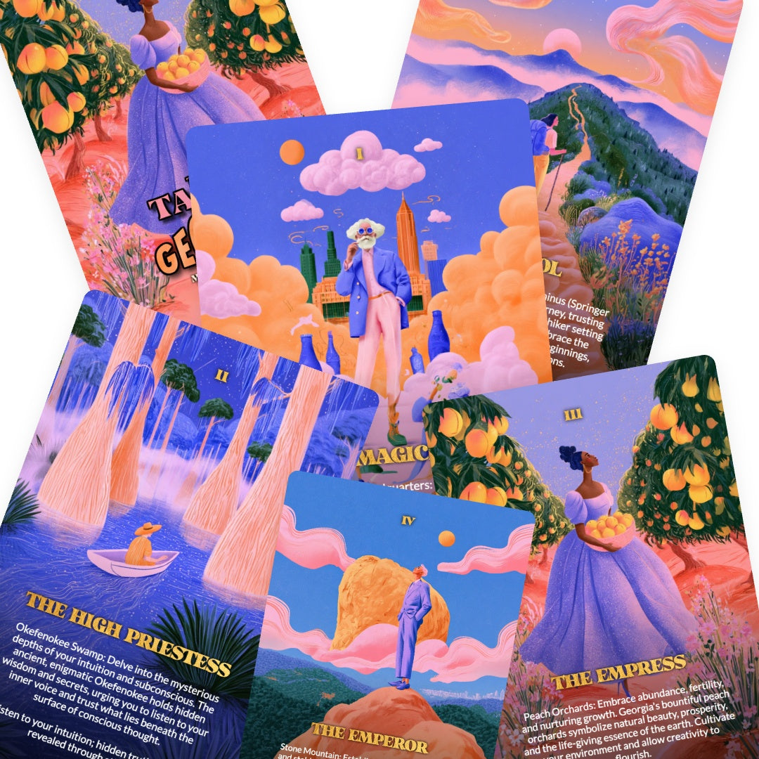 The Tarot of Georgia - The 22 Major Arcana