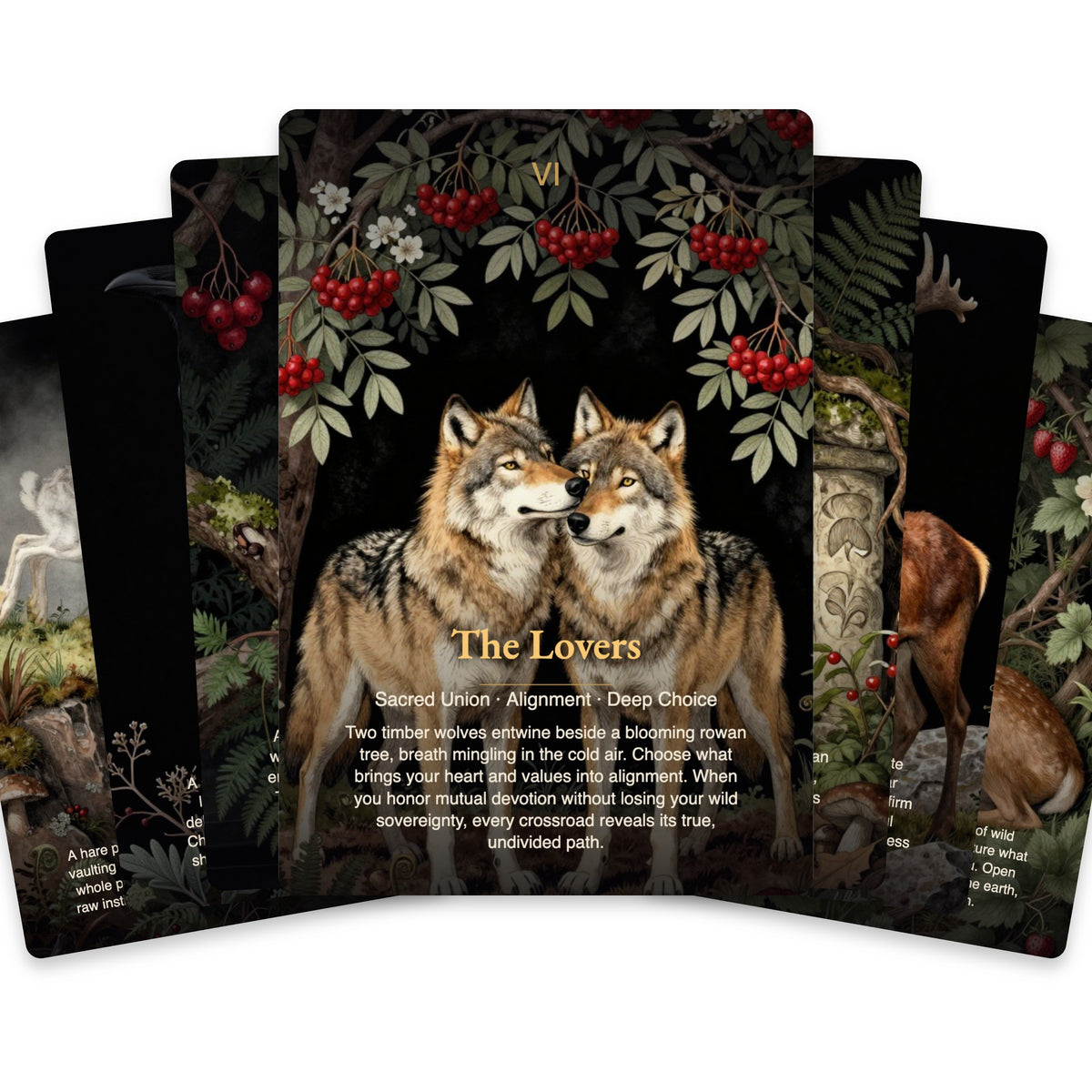 The Old Woods Tarot — arrangement 3