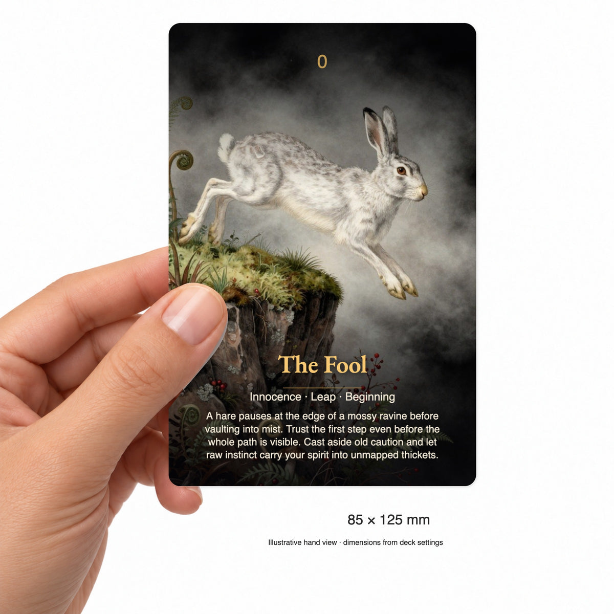 The Old Woods Tarot — arrangement 5