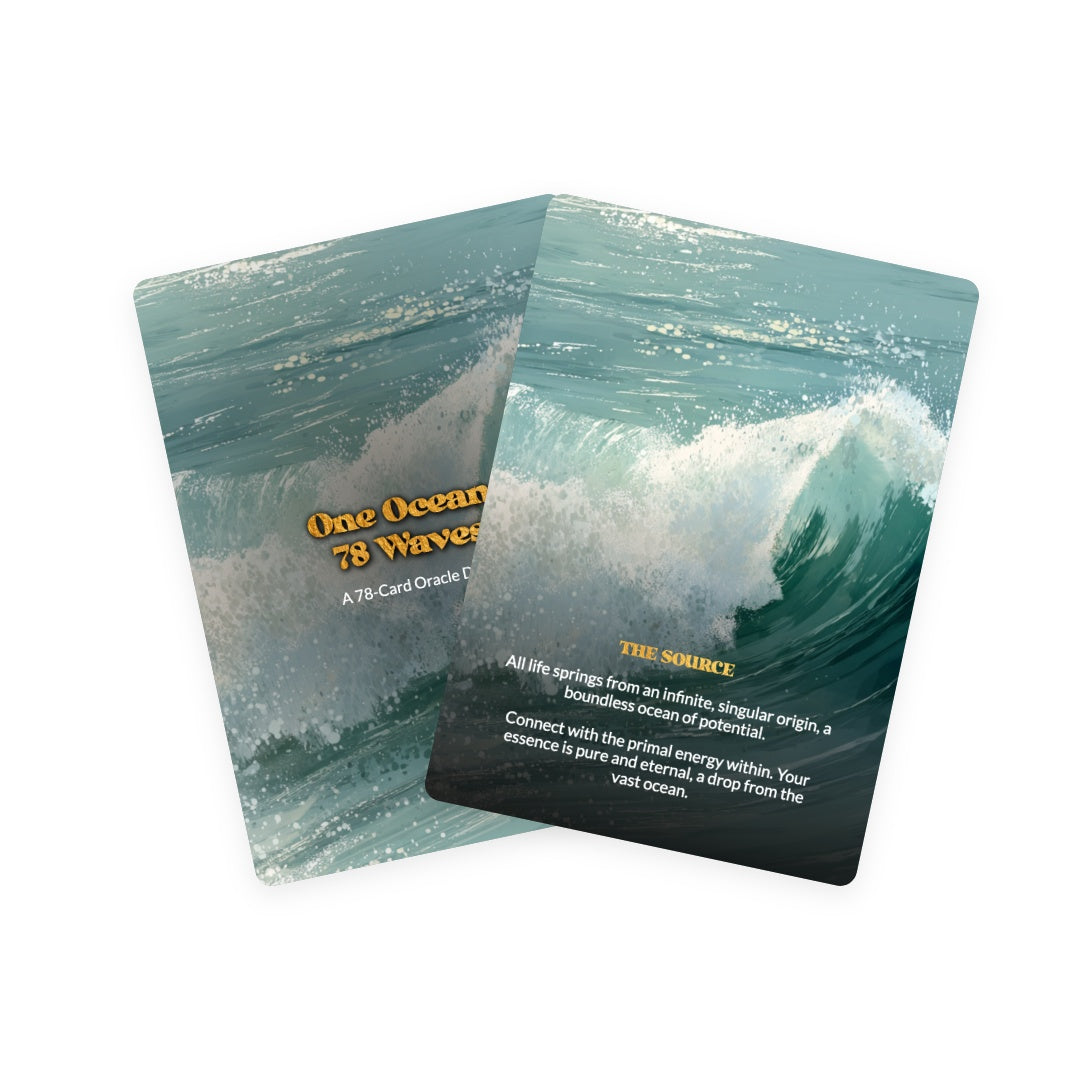 One Ocean, 78 Waves - Oracle Cards