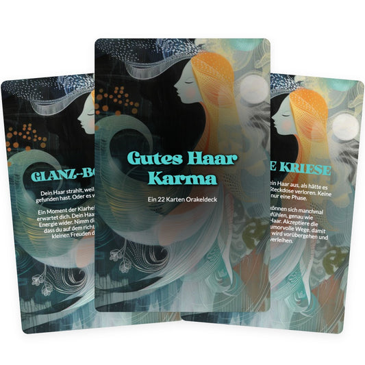 Gutes Haar Karma Karten Deck