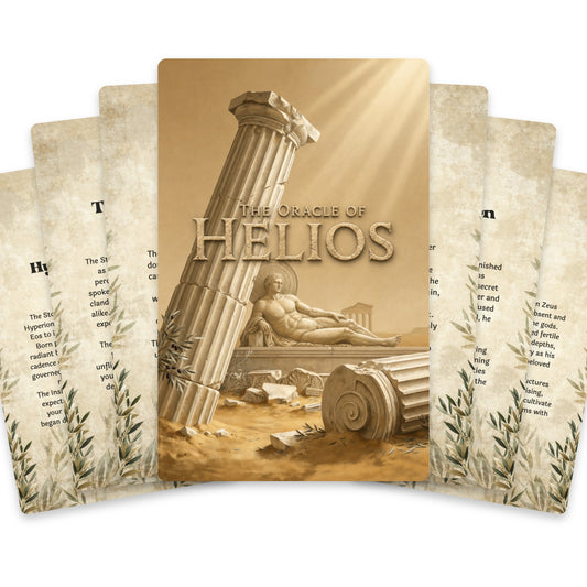 The Oracle of Helios – Greek Sun God Oracle Cards, 22-Card Mythology Deck — arrangement 1