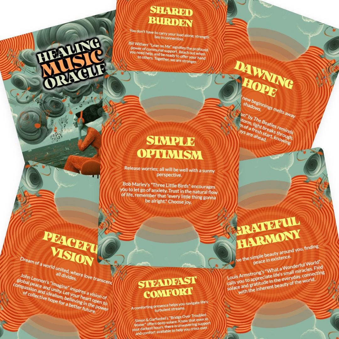 Healing Music Oracle - 78 Cards