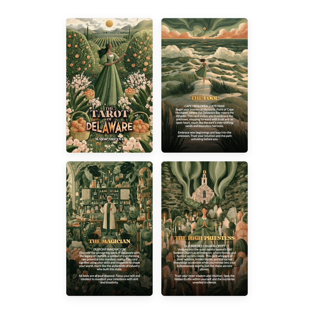 The Tarot of Delaware - The 22 Major Arcana