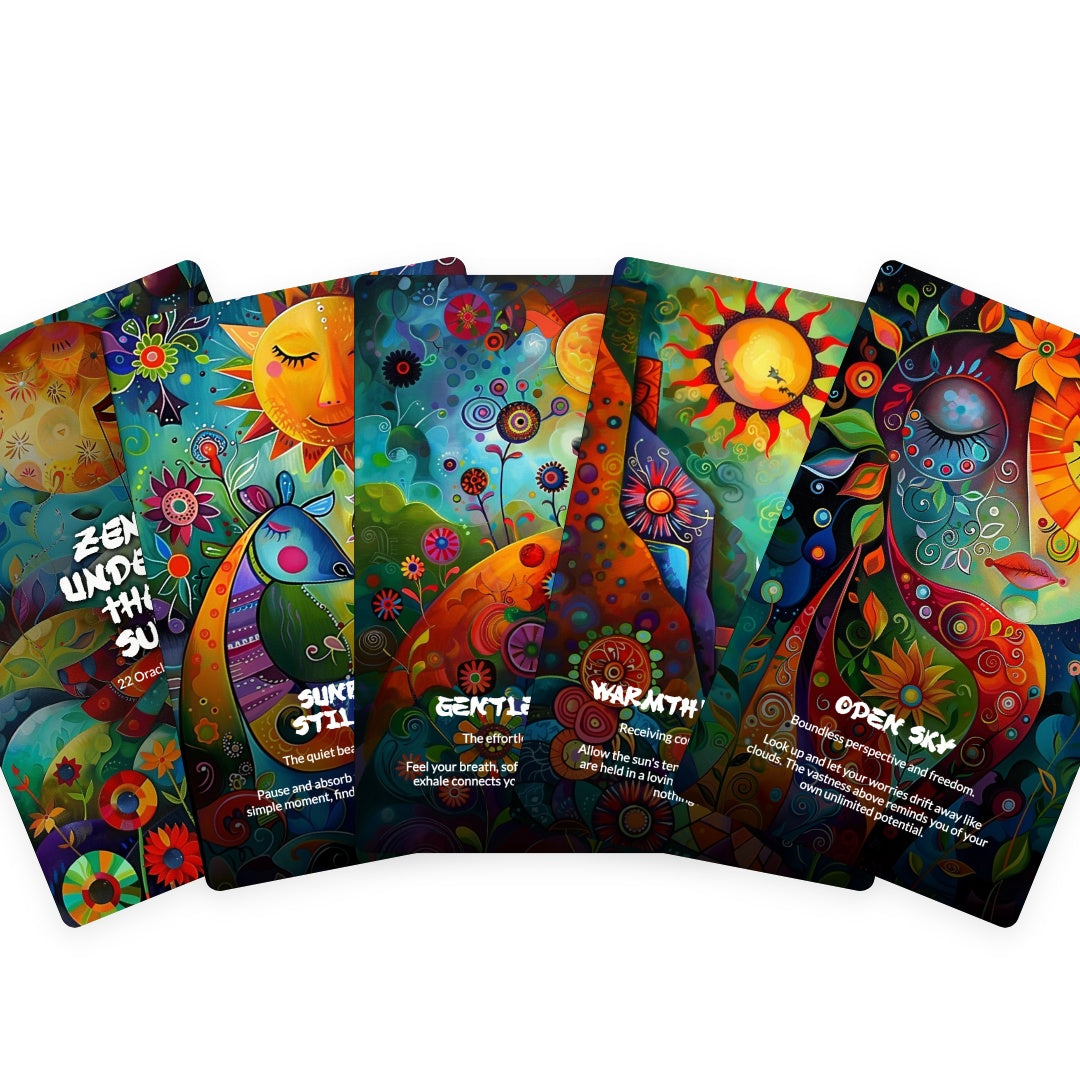 Zen Under the Sun - 22 Oracle Cards
