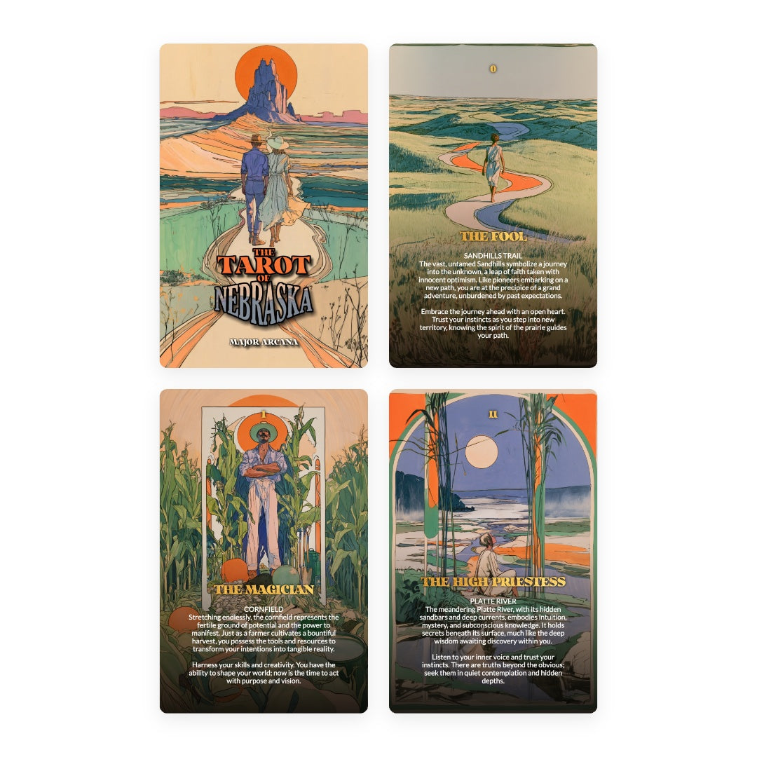 The Tarot of Nebraska - The 22 Major Arcana