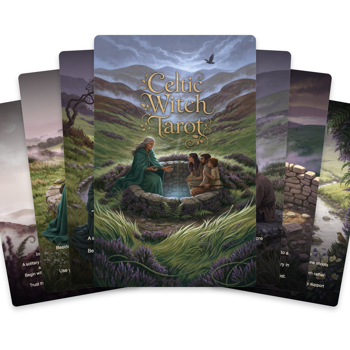 Celtic Witch Tarot — arrangement 1