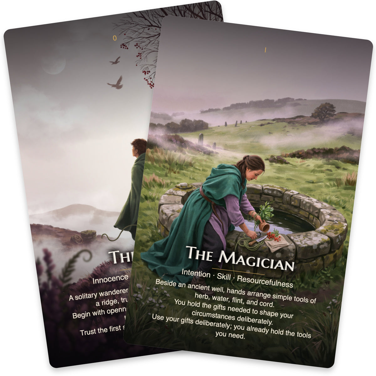 Celtic Witch Tarot — arrangement 10