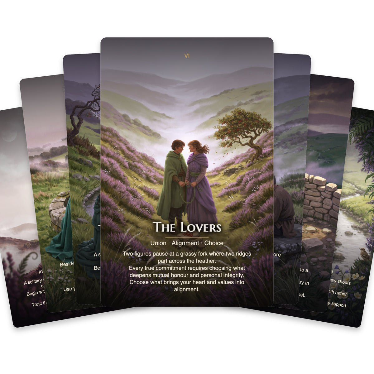 Celtic Witch Tarot — arrangement 2