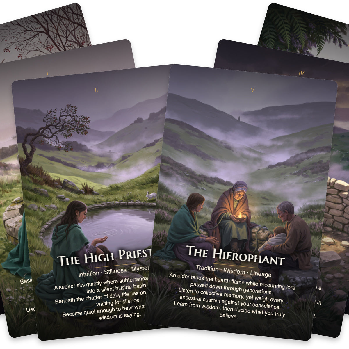 Celtic Witch Tarot — arrangement 6