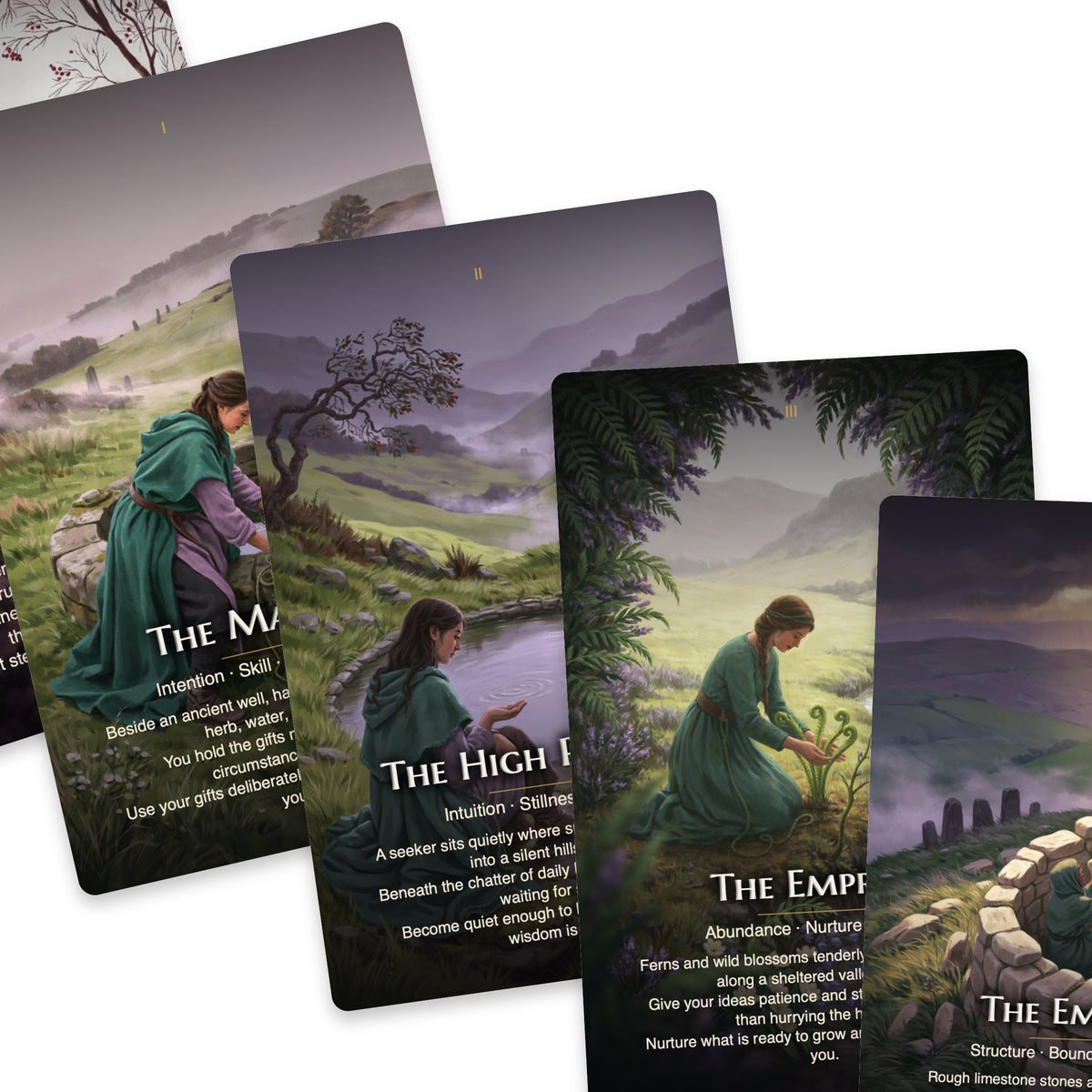 Celtic Witch Tarot — arrangement 8