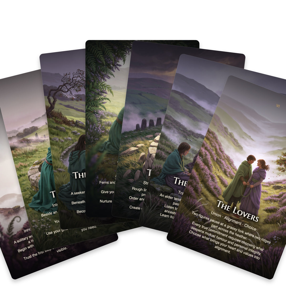 Celtic Witch Tarot — arrangement 9