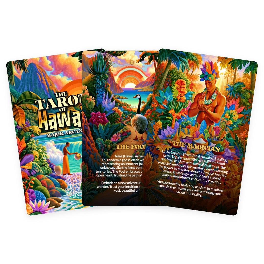 The Tarot of Hawaii - The 22 Major Arcana