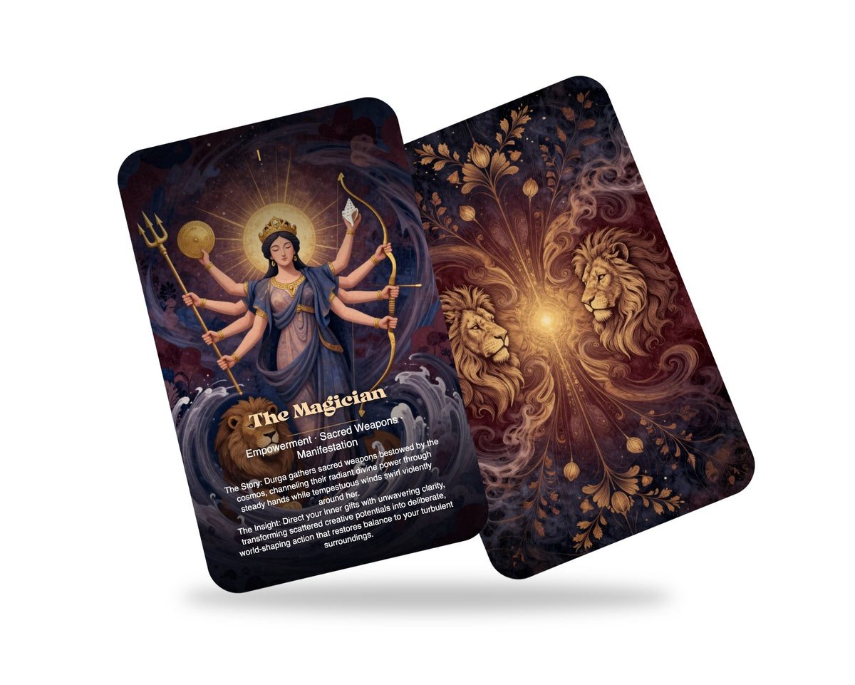 Durga The Courage of the Goddess Tarot — arrangement 8