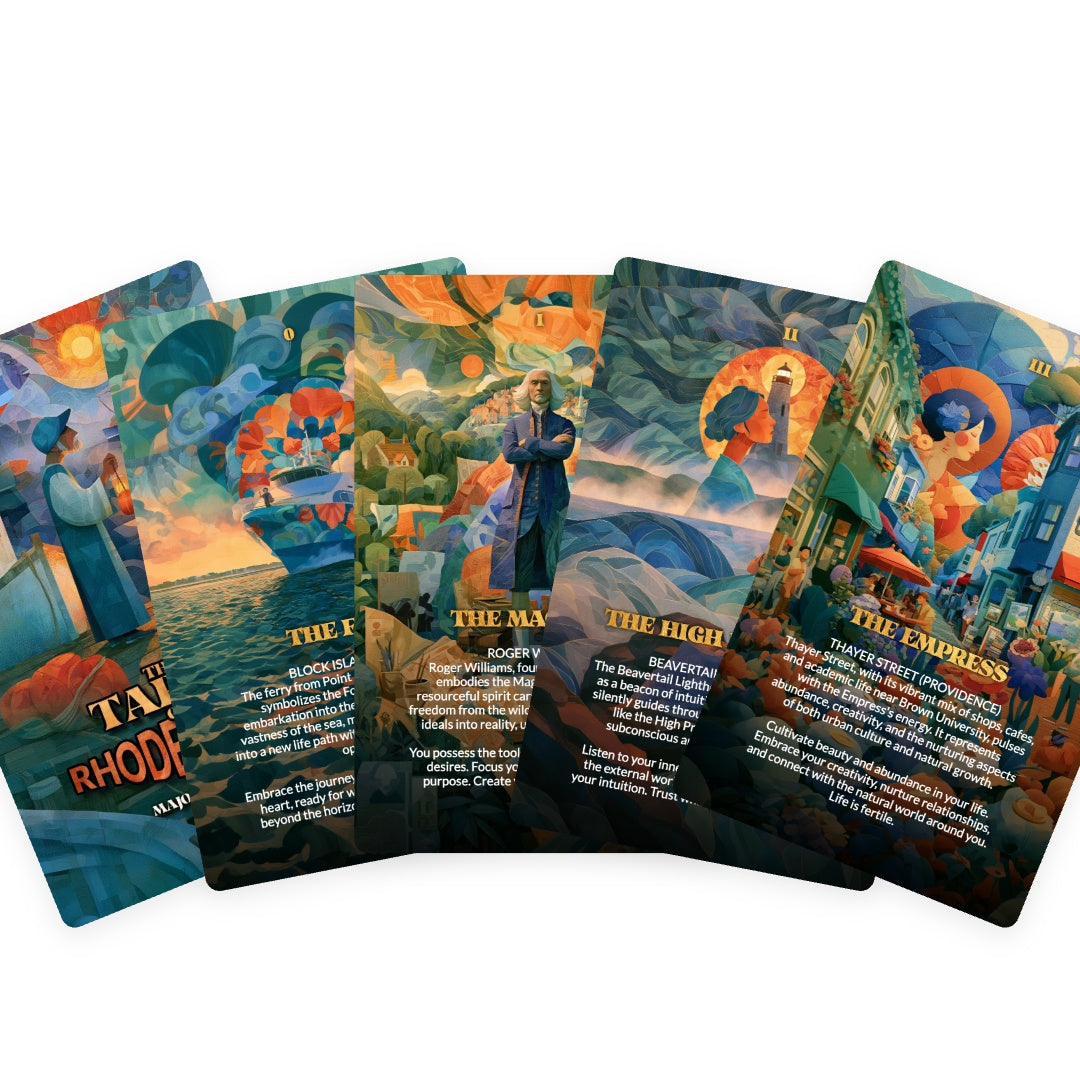 The Tarot of Rhode Island - The 22 Major arcana