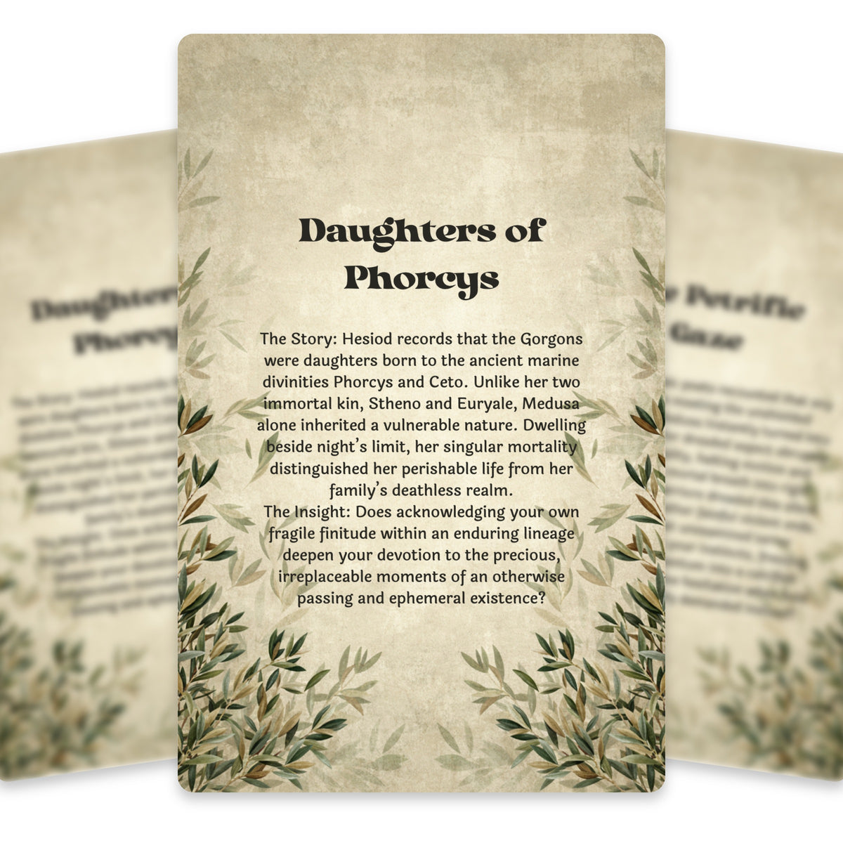The Oracle of Medusa – Gorgon and Greek Mythology Oracle Cards, 22-Card Mythology Deck — arrangement 5