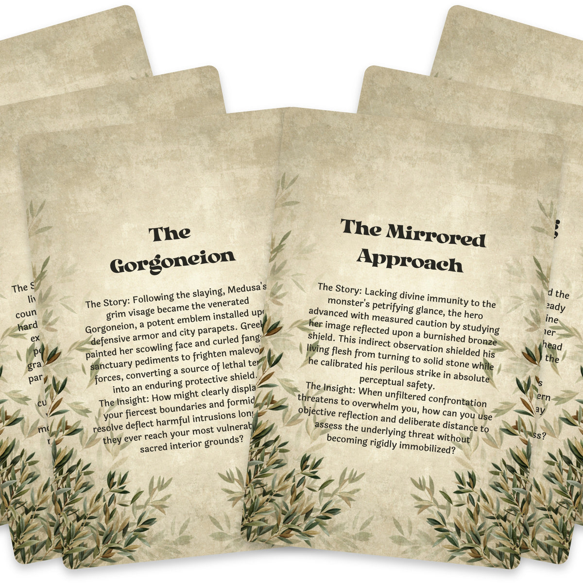 The Oracle of Medusa – Gorgon and Greek Mythology Oracle Cards, 22-Card Mythology Deck — arrangement 6