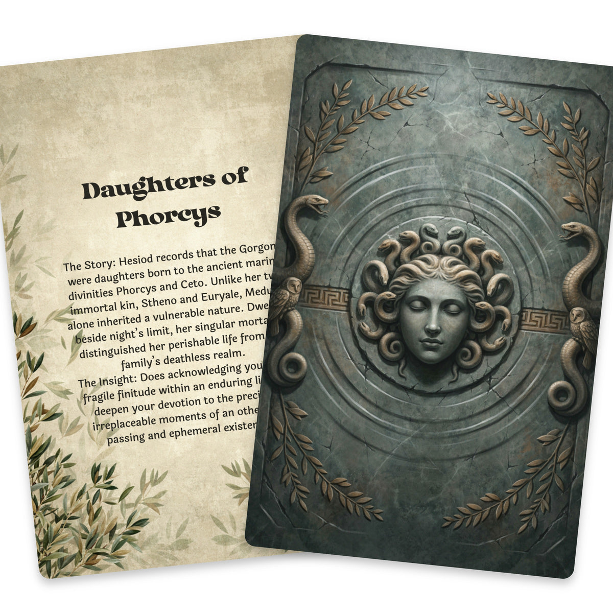 The Oracle of Medusa – Gorgon and Greek Mythology Oracle Cards, 22-Card Mythology Deck — arrangement 7