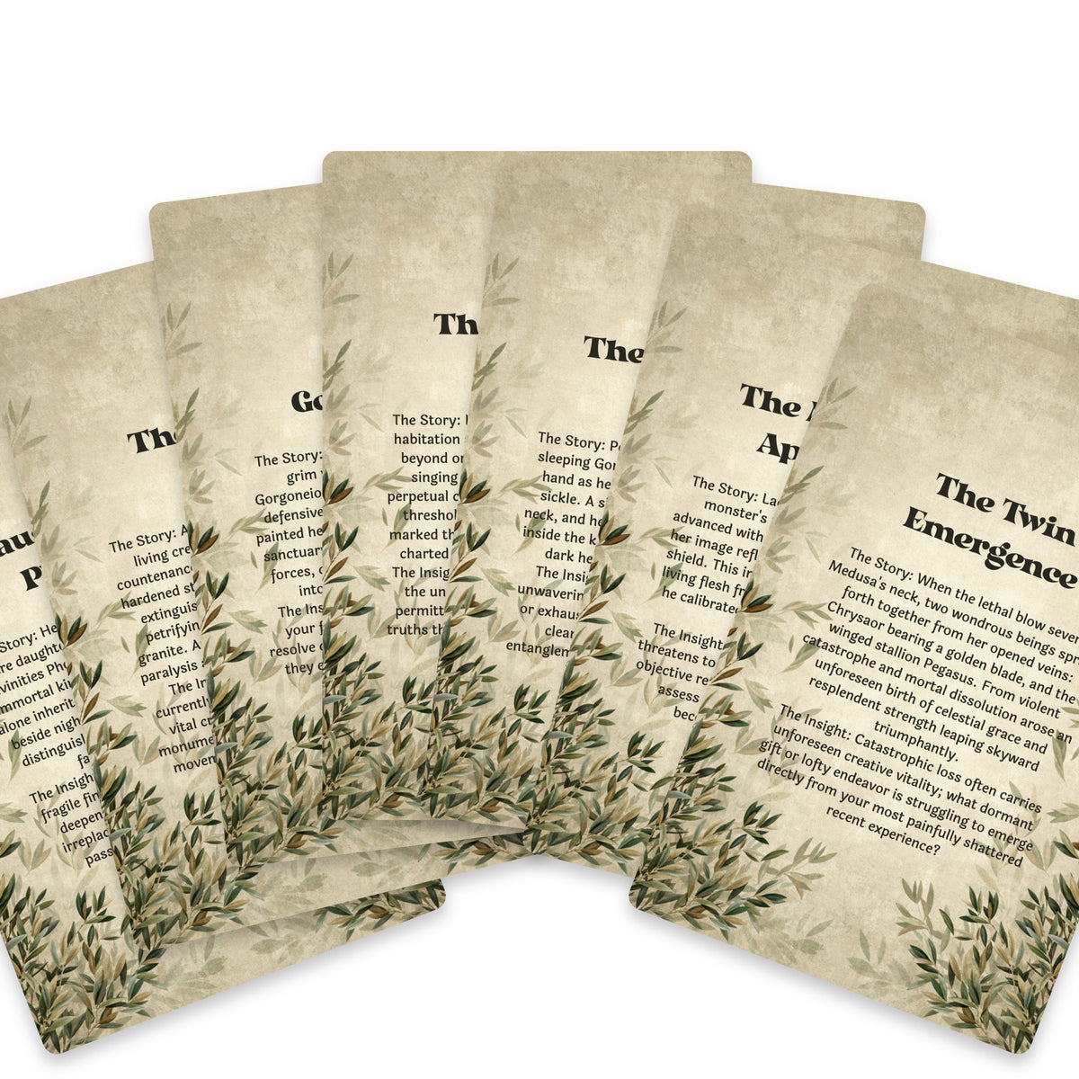 The Oracle of Medusa – Gorgon and Greek Mythology Oracle Cards, 22-Card Mythology Deck — arrangement 9