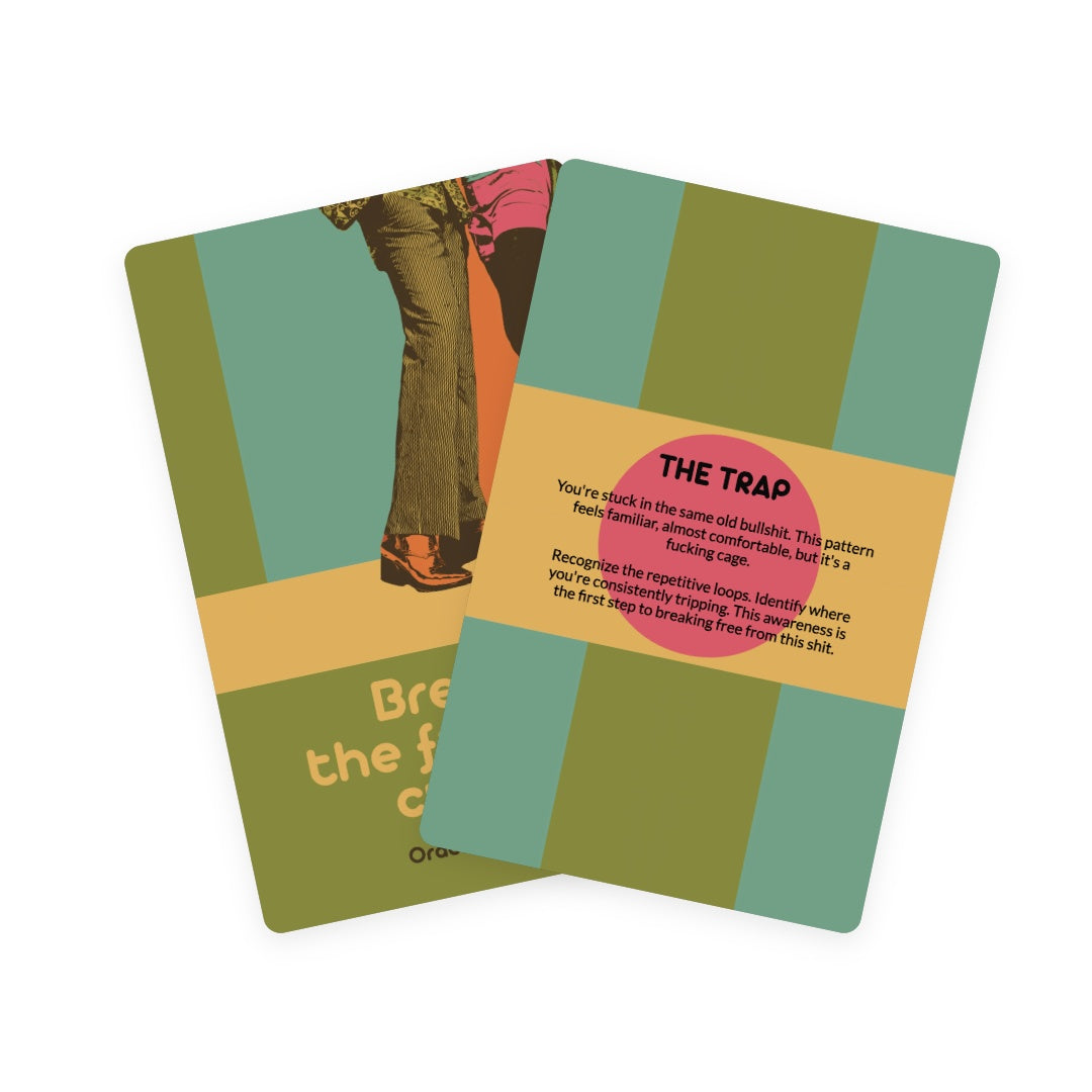 Break the Fucking Cycle! - 22 Oracle Cards