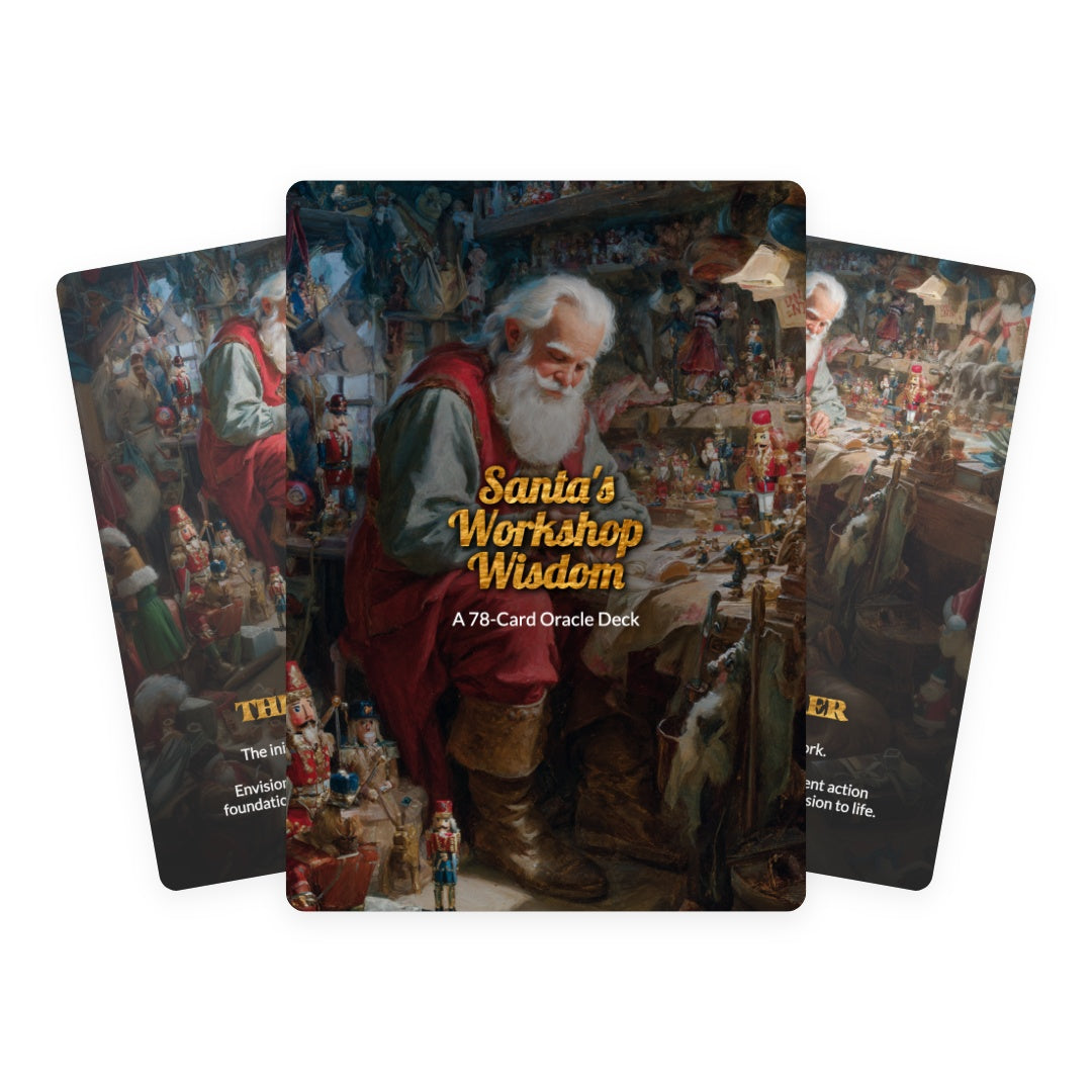 Santa's Workshop Wisdom Oracle - 78 Cards