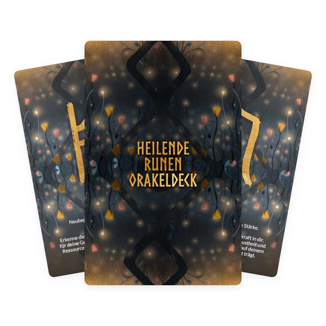 Heilende Runen-Orakeldeck