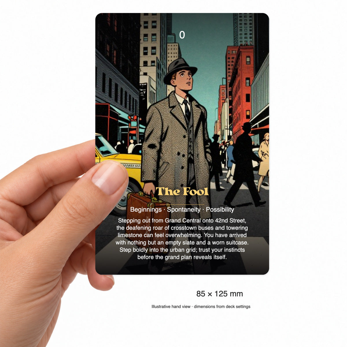 The Tarot of New York — arrangement 4