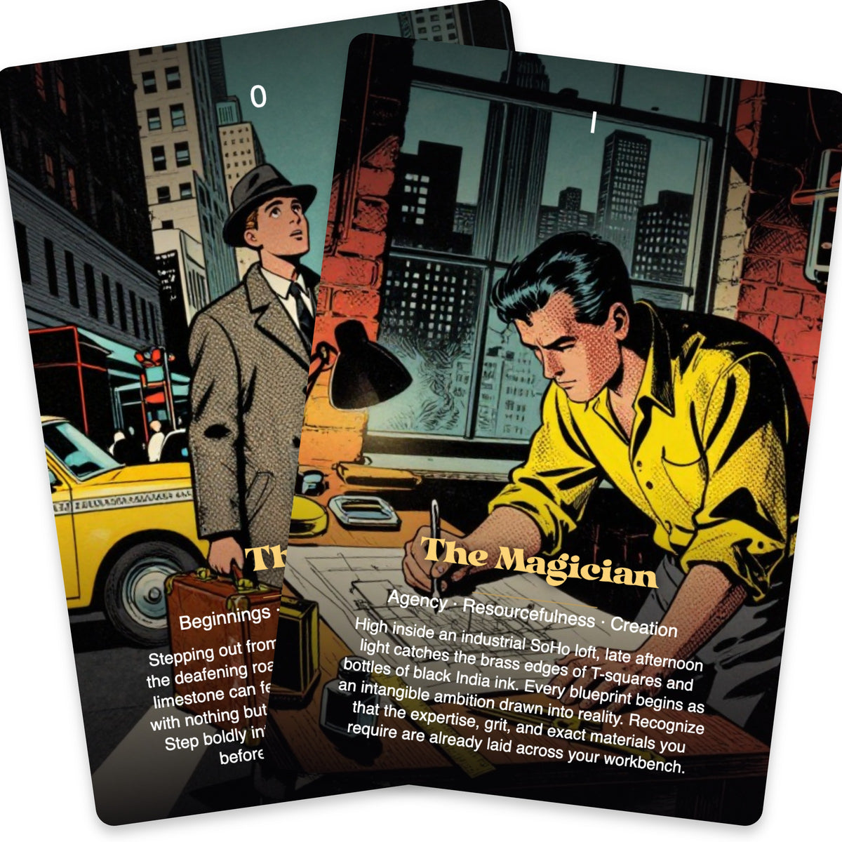 The Tarot of New York — arrangement 5