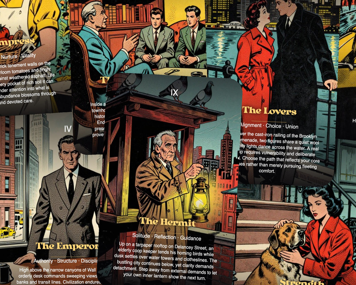 The Tarot of New York — arrangement 6