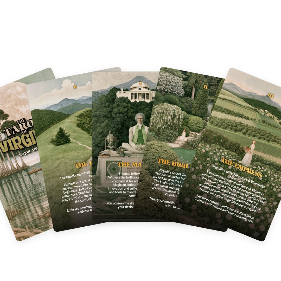 The Tarot of Virginia - The 22 Major Arcana