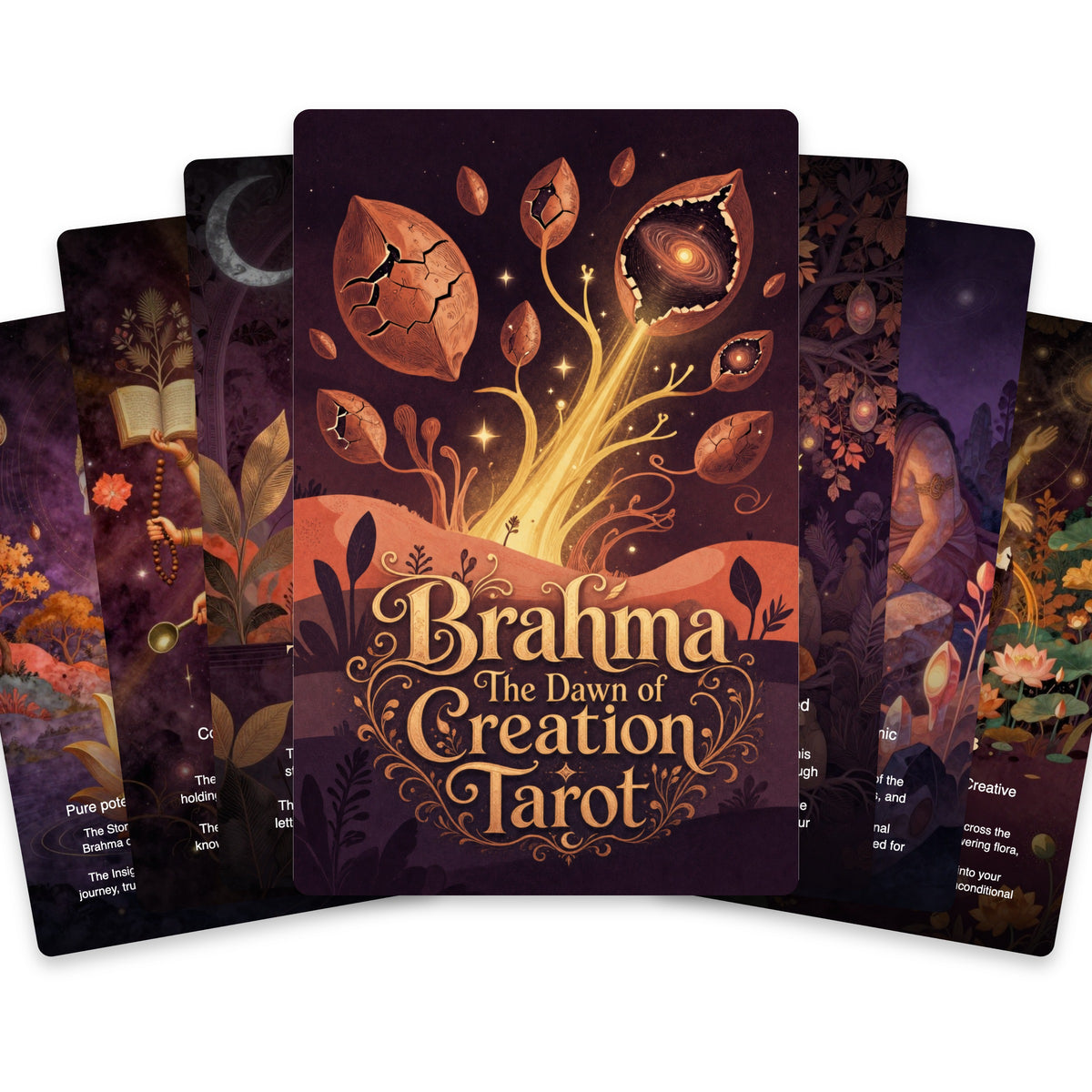 Brahma The Dawn of Creation Tarot — arrangement 2