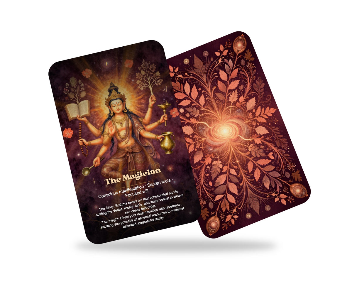 Brahma The Dawn of Creation Tarot — arrangement 8