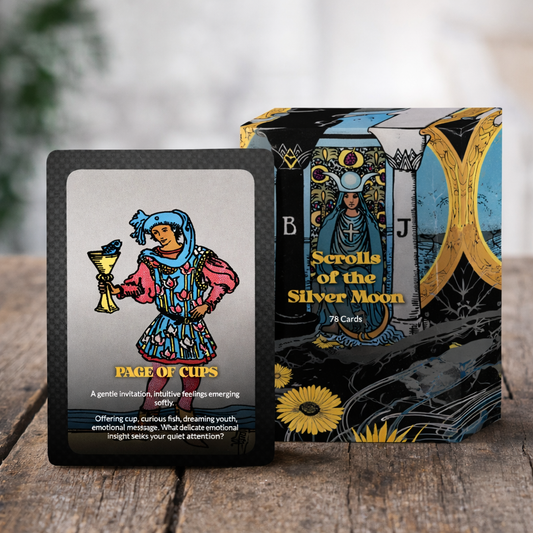 Scrolls of the Silver Moon Tarot - 78 Cards