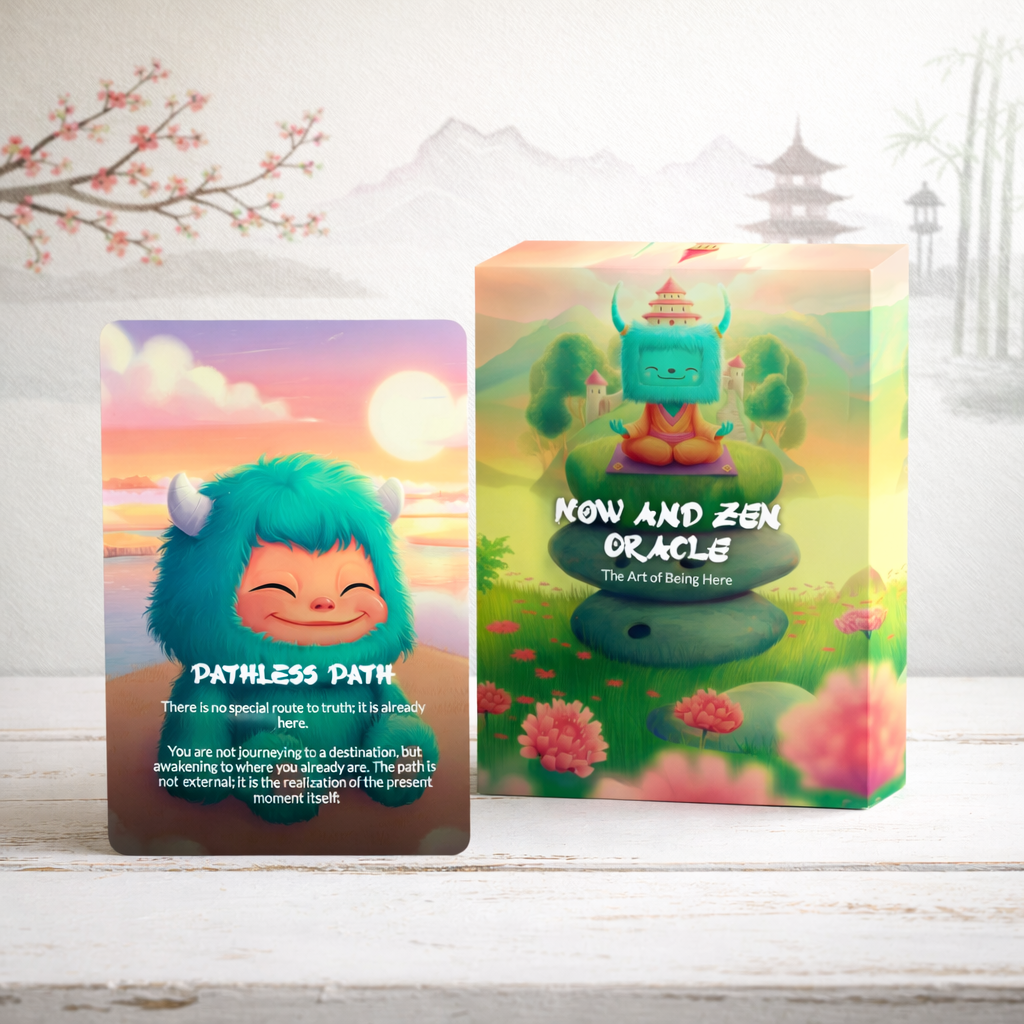 Now and Zen Oracle Deck - The Art of Being Here - 78 Cards