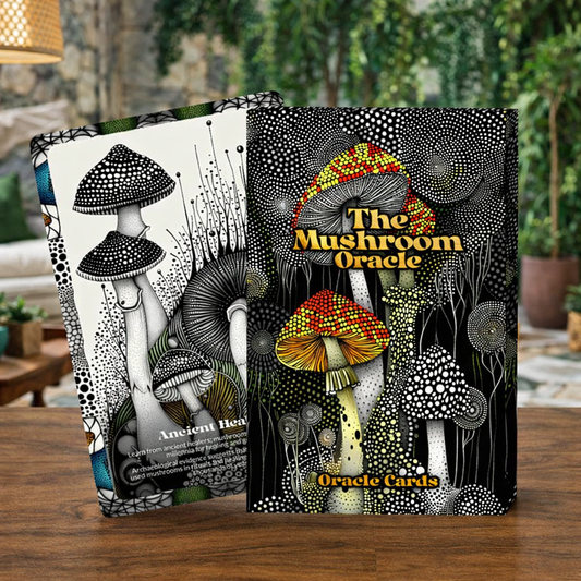 The Mushroom Oracle - 22 Oracle Cards - Unlocking the magic of mushrooms - Vision Cards - Divination Tool