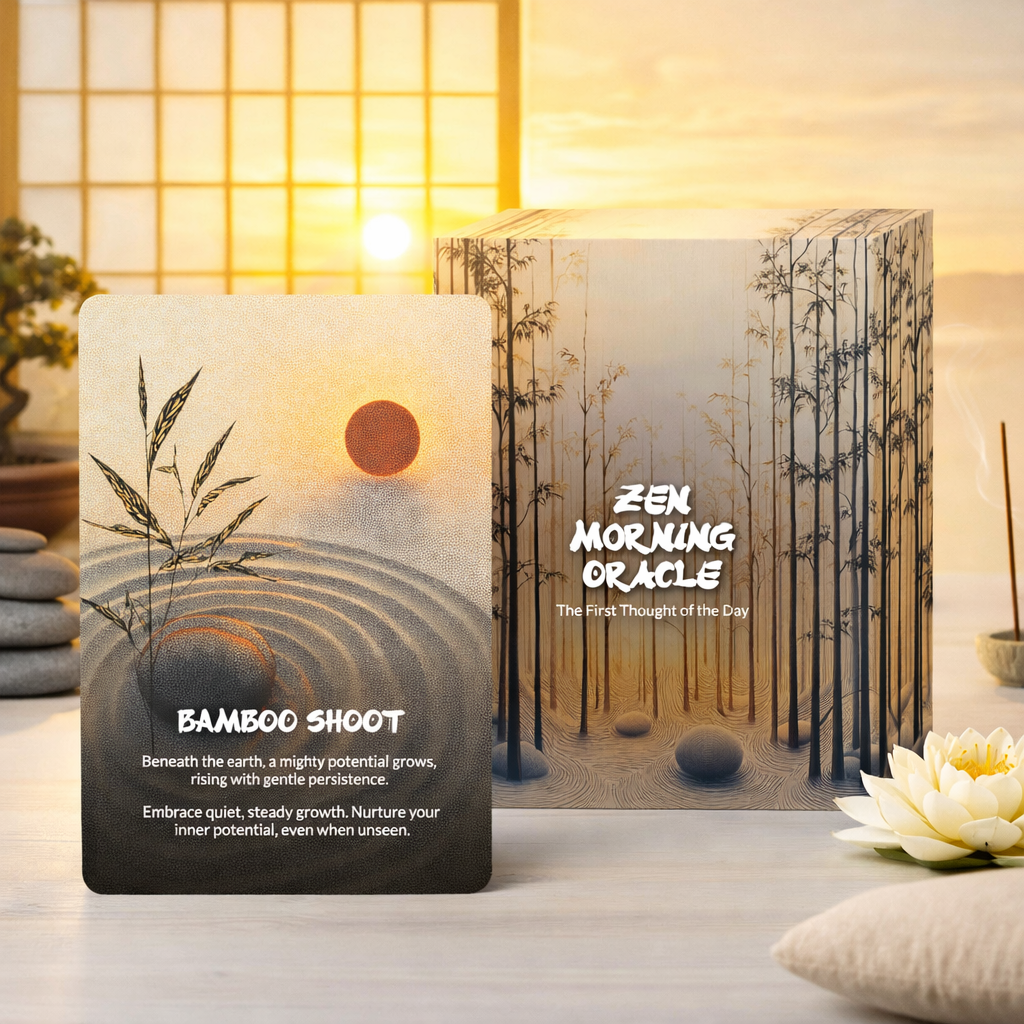Zen Morning Oracle Deck - 78 Card Mindfulness & Meditation Oracle