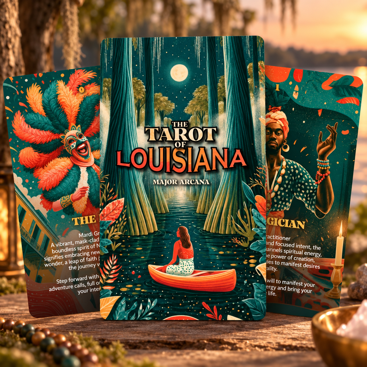 The Tarot of Louisiana - The 22 Major Arcana