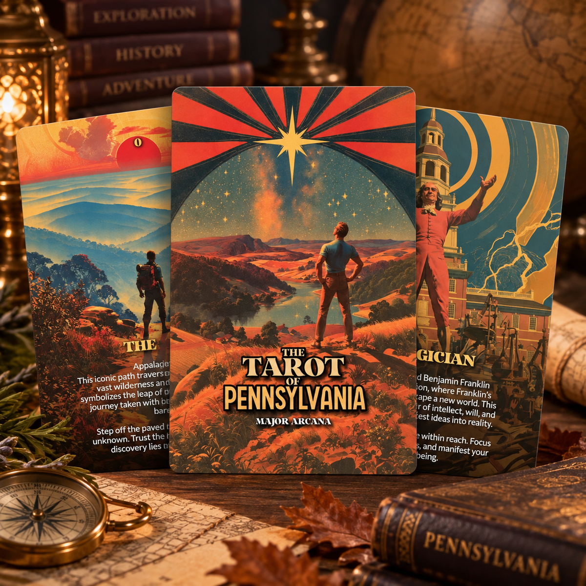 The Tarot of Pennsylvania - The 22 Major Arcana