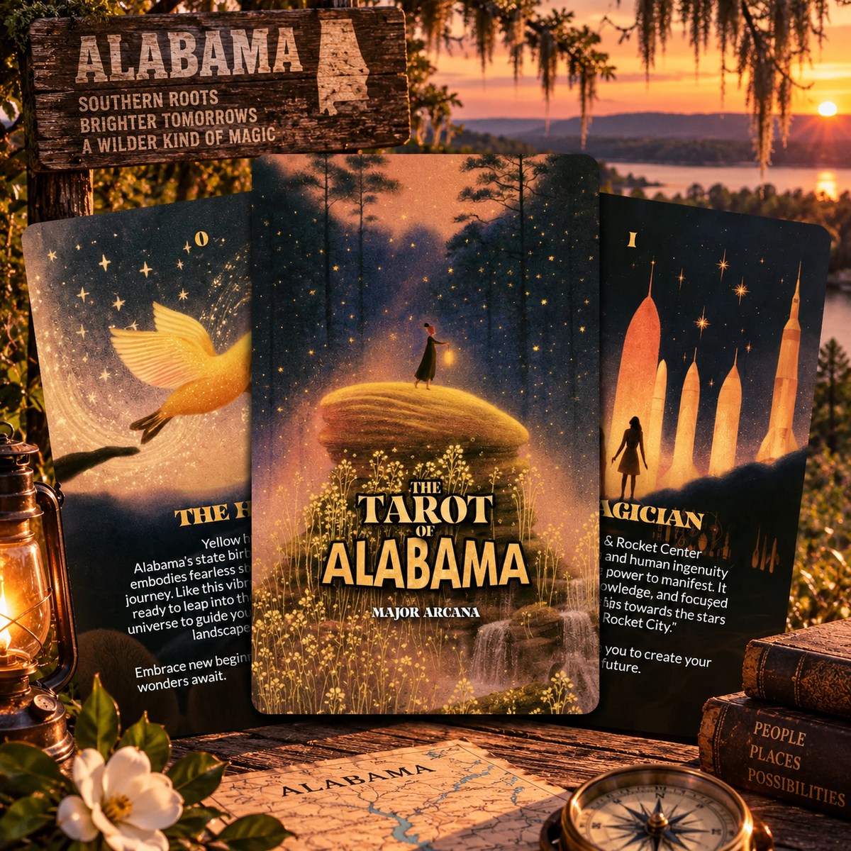 The Tarot of Alabama - The 22 Major Arcana