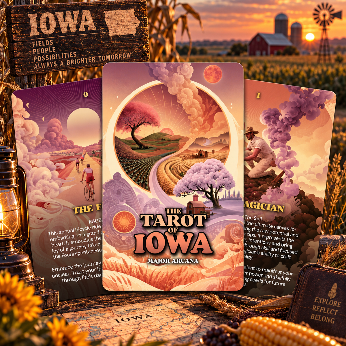 The Tarot of Iowa - The 22 Major Arcana