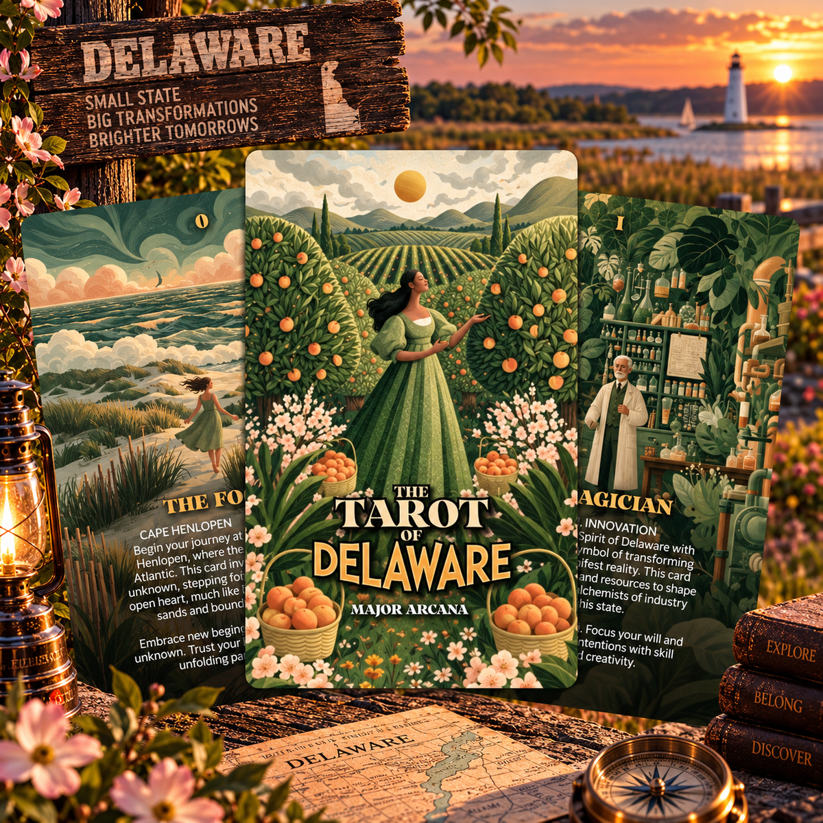 The Tarot of Delaware - The 22 Major Arcana