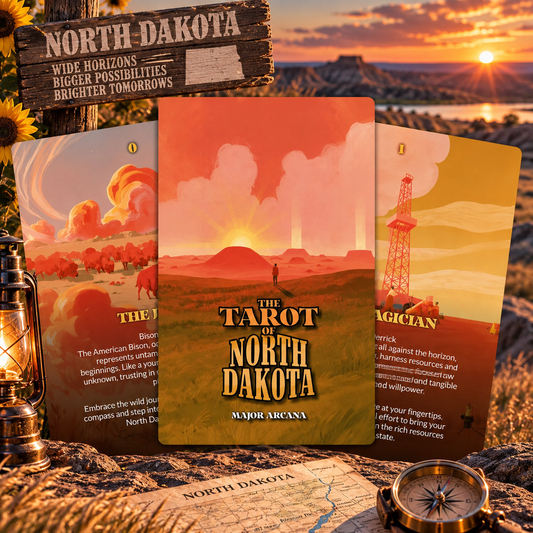 The Tarot of North Dakota - The 22 Arcana Deck