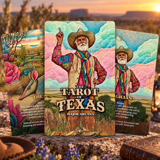 The Tarot of Texas - The 22 Major Arcana