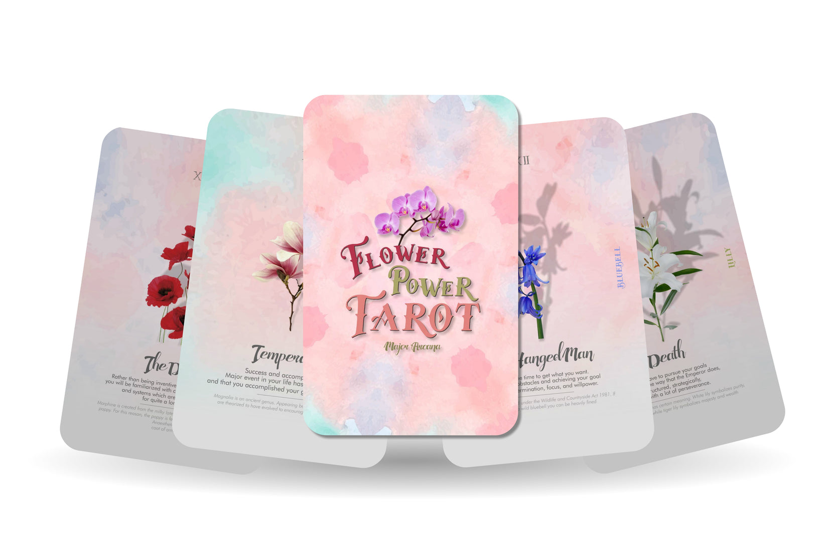 Flower Power Tarot Major Arcana Tarot