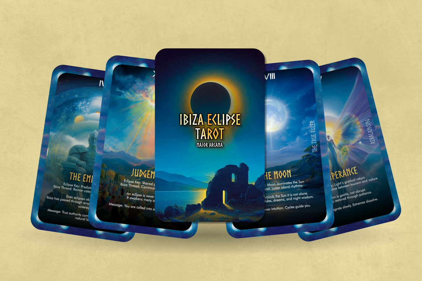 Ibiza Eclipse Tarot - Major Arcana