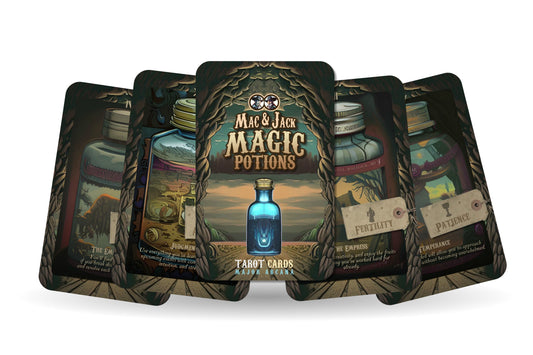 Mac & Jack Magic Potions - Tarot Cards - Major Arcana
