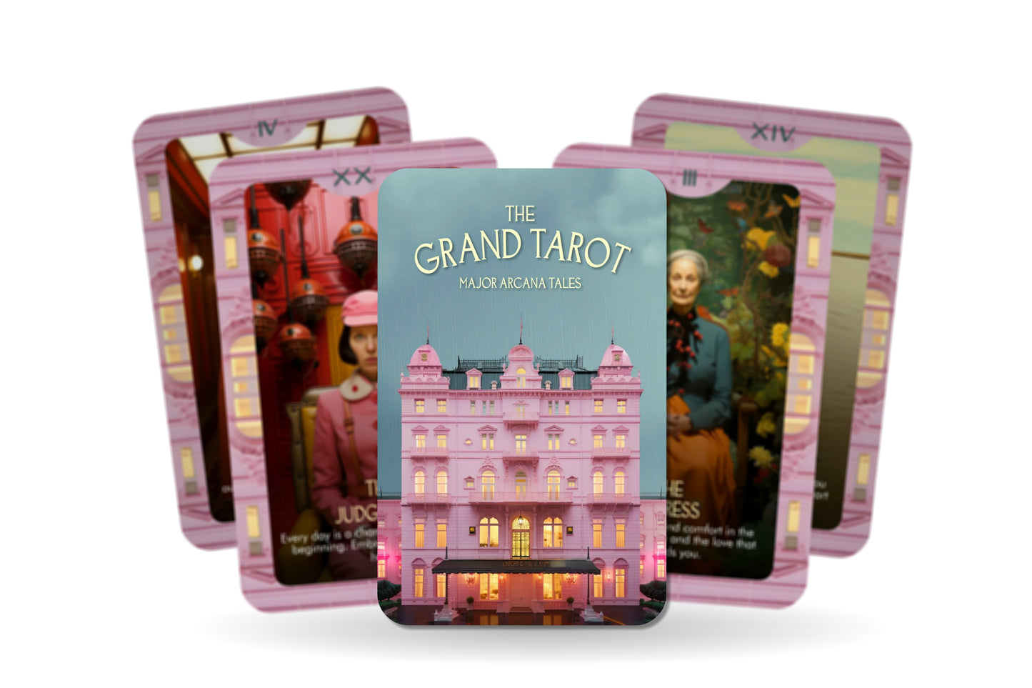 The Grand Tarot - Major Arcana Tales - Inspired by Wes Anderson