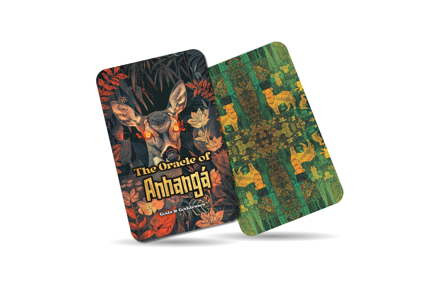 The Oracle of Anhangá – A Forest Spirit Oracle Deck – 22 Oracle Cards – Phantom Guardian of the Wild